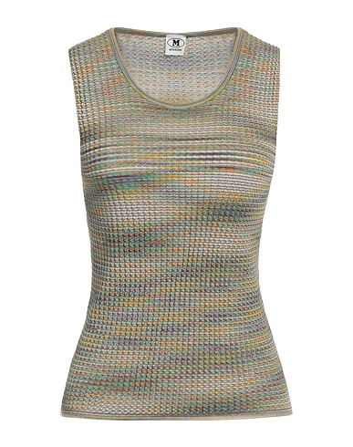 M MISSONI Top Military green 81% Cotton, 19% Wool