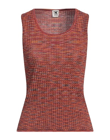 M MISSONI Top 81% Coton, 19% Laine