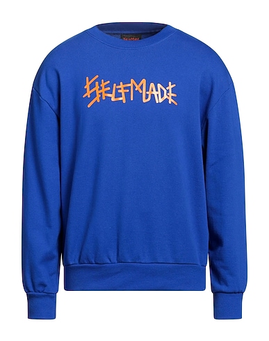 SELF MADE by GIANFRANCO VILLEGAS Sweatshirt Blue 100% Cotton