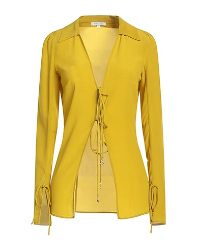 PATRIZIA PEPE Silk shirts & blouses Lime green 100% Silk