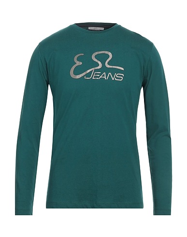 YES ZEE by ESSENZA T-shirt Dark green 100% Cotton