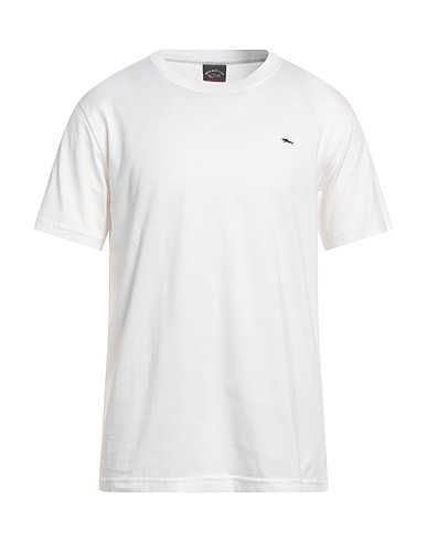 PAUL & SHARK Basic T-Shirt White 100% Cotton