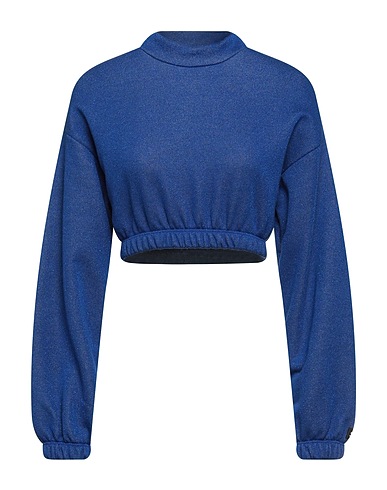 SHOE Sweatshirt Bright blue 85% Cotton, 15% Lurex®