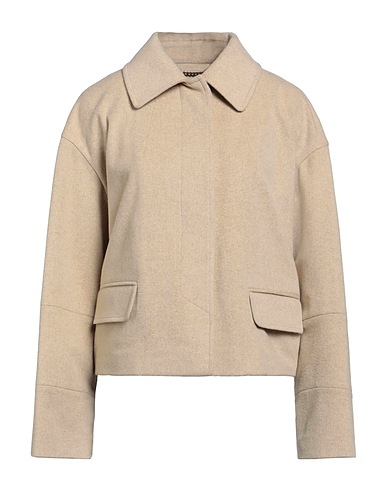 FEDERICA TOSI Jacket Beige 90% Virgin Wool, 10% Cashmere