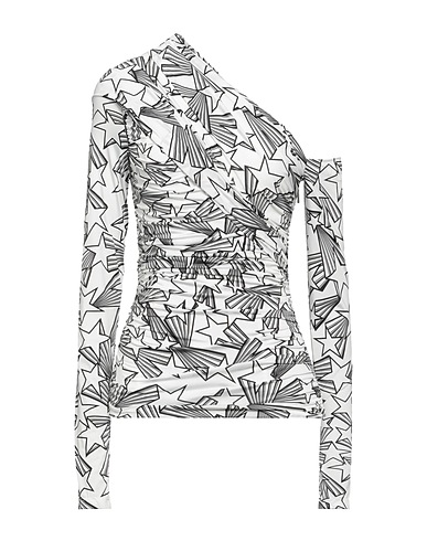 MSGM Top Weiß 86% Polyamid, 14% Elastan