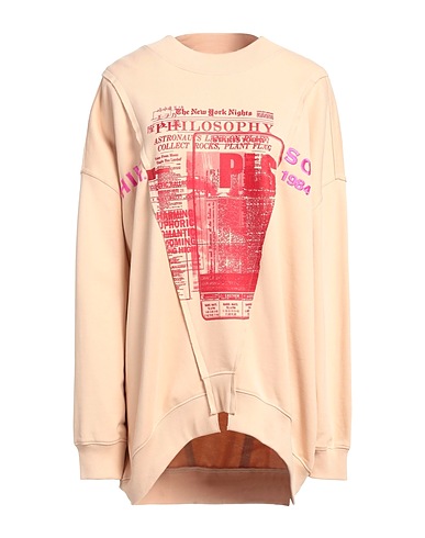 PHILOSOPHY di LORENZO SERAFINI Sweatshirt Blush 100% Cotton