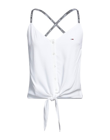 TOMMY HILFIGER Top Weiß 100% Viskose