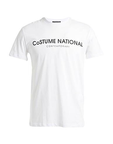 COSTUME NATIONAL T-shirt CONTEMPORARY White 100% Cotton