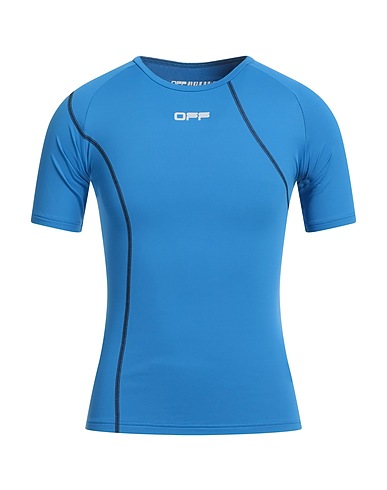 OFF-WHITE™ T-shirt Blue 80% Polyester, 20% Elastane
