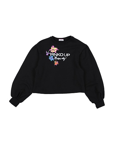 PINKO UP Sweatshirt Black 100% Cotton