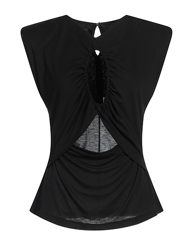 PINKO T-shirt Black 100% Viscose