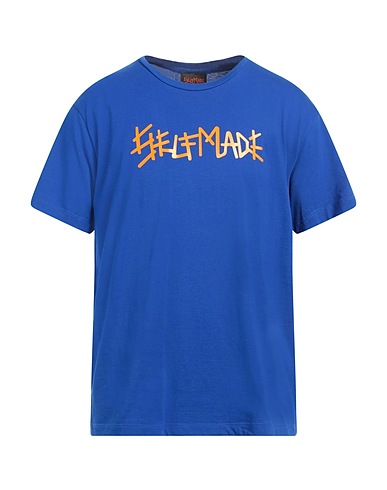 SELF MADE by GIANFRANCO VILLEGAS T-shirt Blu 100% Cotone