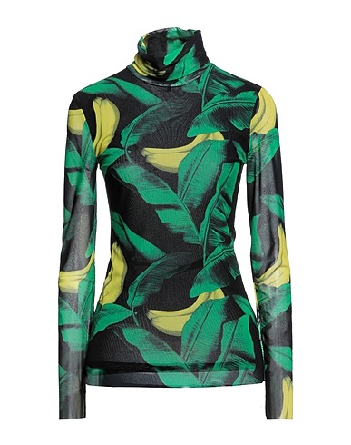 GANNI Top Green 91% Recycled polyamide, 9% Elastane