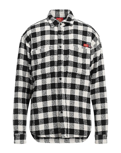 DICKIES x OPENING CEREMONY Checked shirt Black 62% Cotton, 34% Polyester, 4% Other Fibres