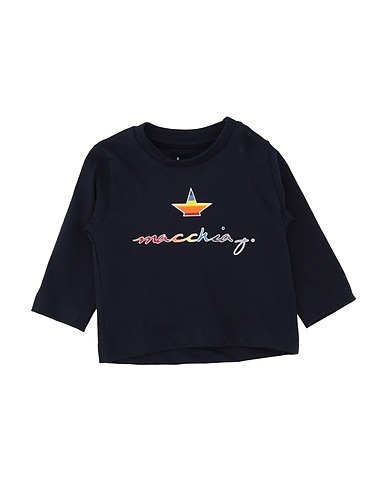 MACCHIA J T-shirt Blu notte 100% Cotone
