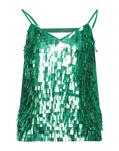 PINKO Camisole Verde 100% Poliestere