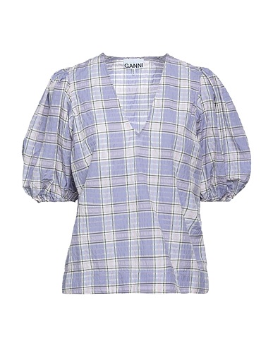GANNI Top Lilac 53% Organic cotton, 39% Recycled polyester, 8% Polyamide