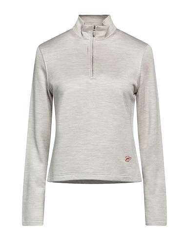 CAPALBIO Sweatshirt Light grey 100% Cotton