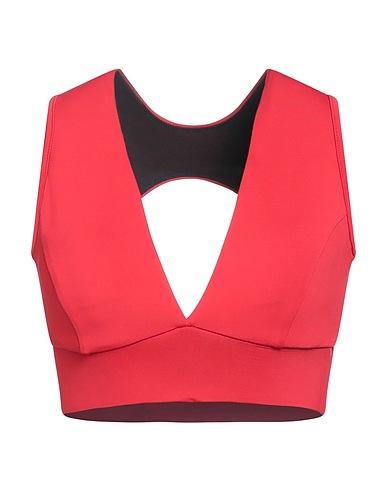MICHI Top Red 81% Nylon, 19% Elastane