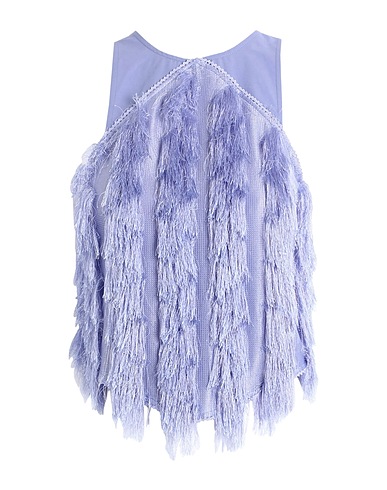 GANNI Top Lilac 62% Recycled polyester, 38% Polyester