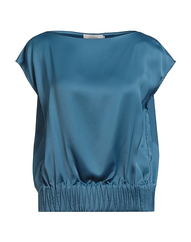 AGNONA Top Pastel blue 86% Viscose, 14% Wool