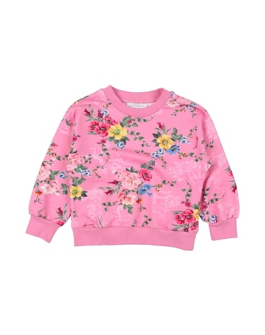 MONNALISA Sweatshirt Pink 95% Cotton, 5% Elastane