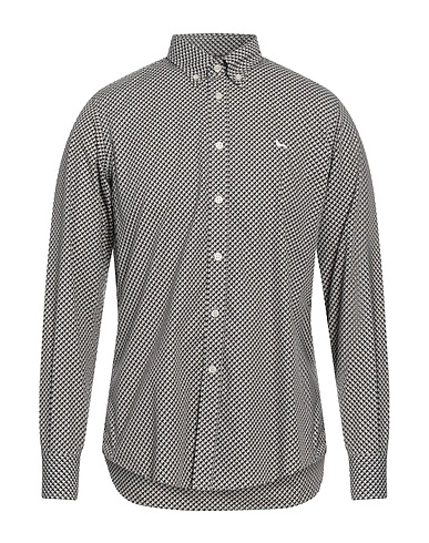 HARMONT & BLAINE Patterned shirt Black 100% Cotton