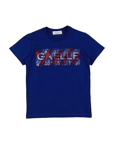 GAëLLE Paris T-shirt Blu 95% Cotone, 5% Elastan