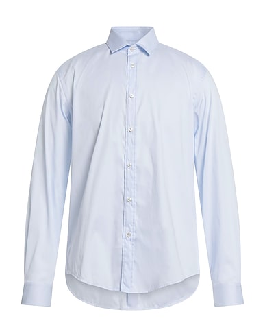 BRIAN DALES Solid colour shirt 80% Cotton, 15% Polyamide, 5% Elastane