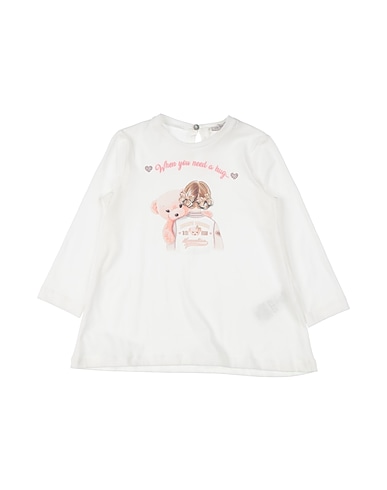 MONNALISA T-shirt Φίλντισι 100% Βαμβάκι