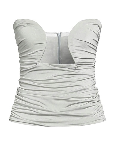 VICOLO Bustier Light grey 95% Viscose, 5% Elastane
