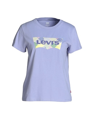 LEVI'S T-Shirt Lila 100% Baumwolle