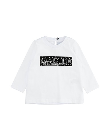 GAëLLE Paris T-shirt Bianco 90% Cotone, 10% Elastan