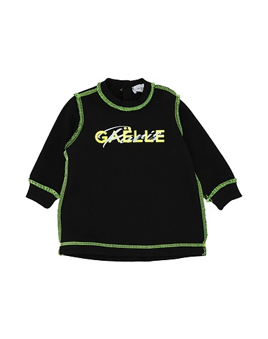 GAëLLE Paris Sweatshirt Black 65% Cotton, 35% Polyester