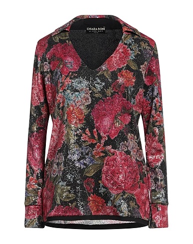 CHIARA BONI LA PETITE ROBE Top Black 72% Polyamide, 28% Elastane
