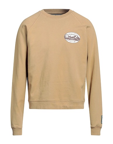 REESE COOPER Sweatshirt Camel 100% Cotton