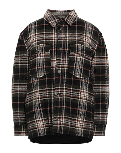 MARANT ÉTOILE Καρό πουκάμισο VERDE MILITARE 64% Μαλλί, 29% Συνθετικές ίνες, 4% Άλλες ίνες, 2% Βαμβάκι, 1% Μετάξι