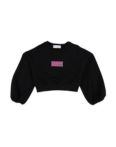 GAëLLE Paris Sweatshirt Schwarz 95% Baumwolle, 5% Elastan