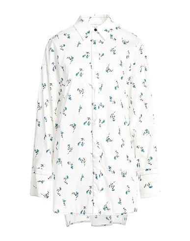 DAY BIRGER ET MIKKELSEN Camicie e bluse a fiori Bianco 100% Cotone