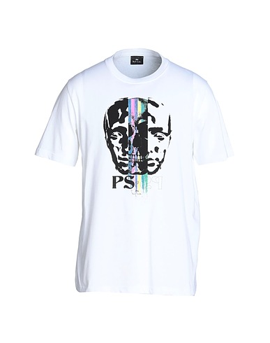 PS PAUL SMITH 티셔츠 화이트 100% 오가닉 코튼