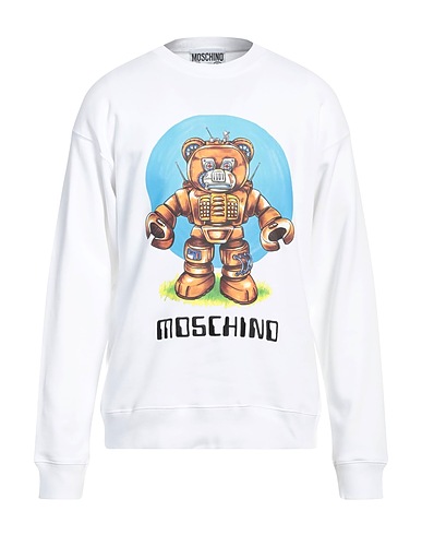 MOSCHINO Sweatshirt White 100% Cotton