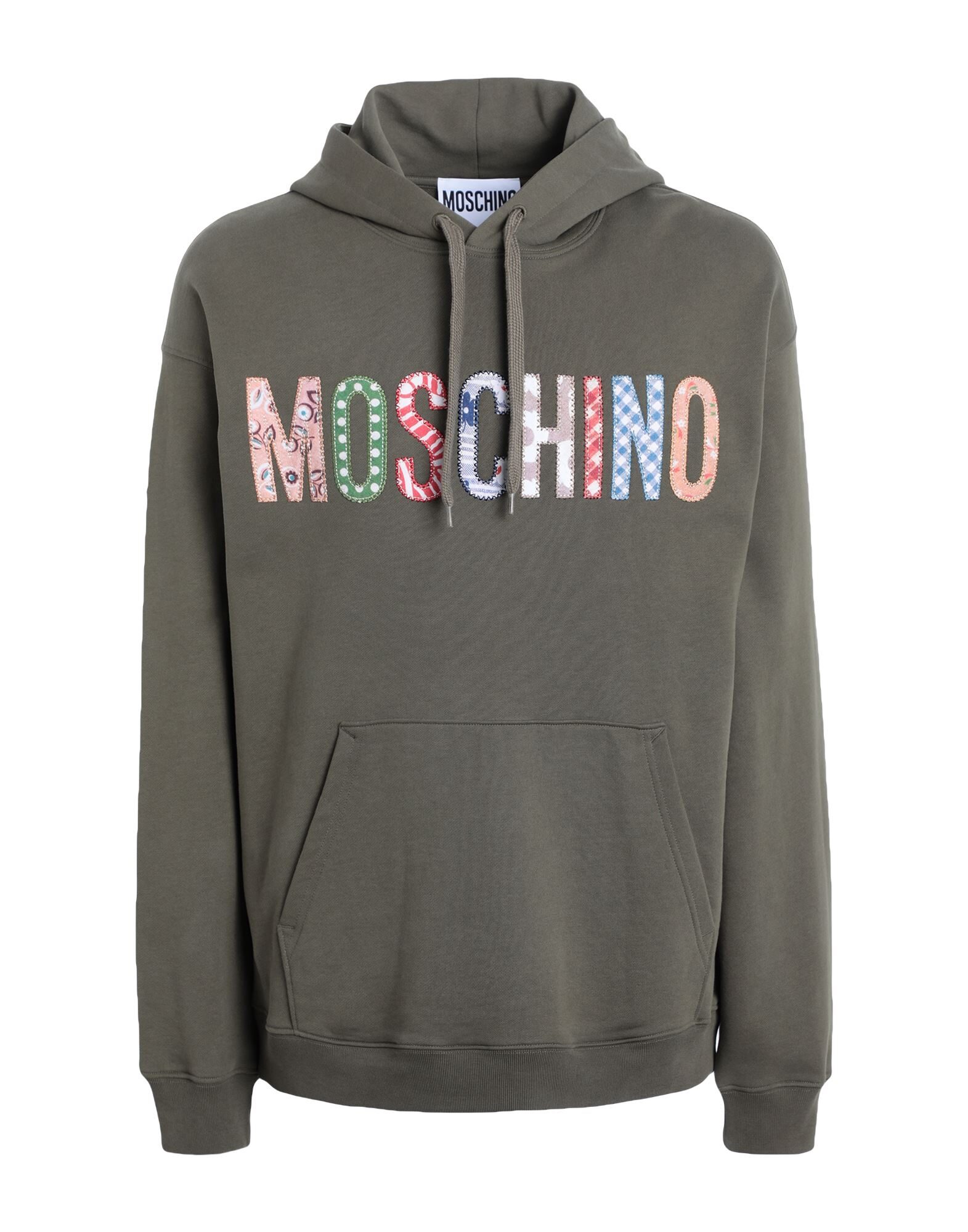 MOSCHINO | Orange Men's Hooded Sweatshirt | YOOX