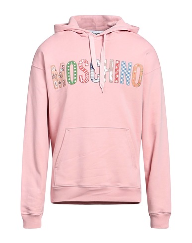 MOSCHINO Hooded sweatshirt Pink 100% Cotton