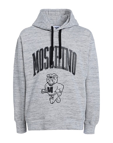 MOSCHINO Hooded sweatshirt Grey 100% Cotton