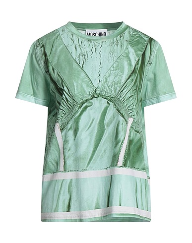 MOSCHINO T-shirt Light green 100% Cotton
