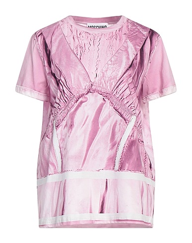 MOSCHINO T-shirt Mauve 100% Cotton