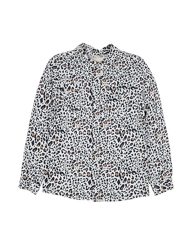 DOUUOD Camicie  e bluse fantasia Bianco 100% Viscosa