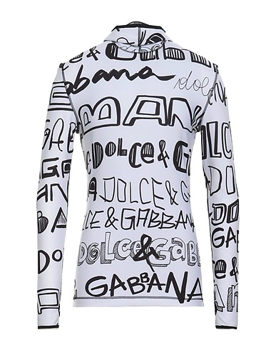 DOLCE&GABBANA T-shirt White 90% Polyester, 10% Elastane