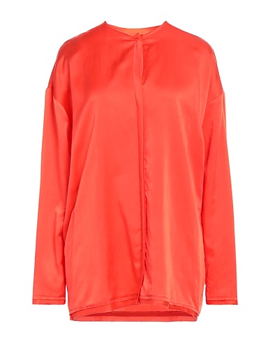 ALYSI Top Arancione 50% Cotone, 50% Seta
