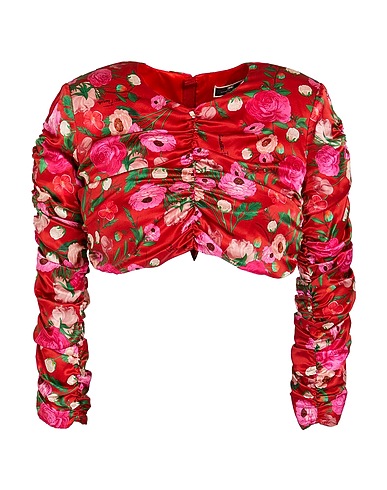 ELISABETTA FRANCHI Silk top Red 100% Silk
